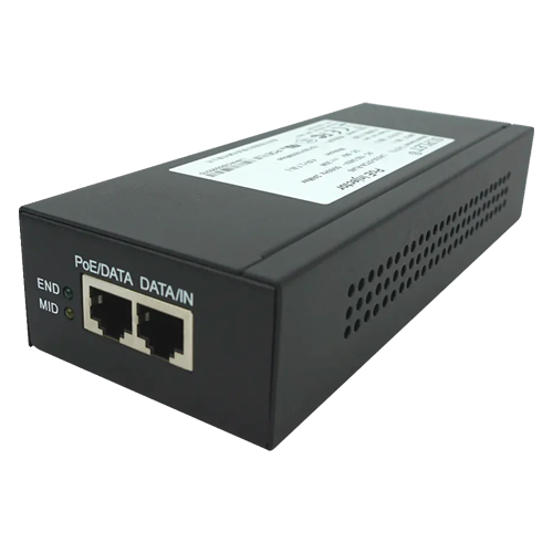 Injector PoE++ 60W, Gigabit - HIKVISION LAS60-57CN-RJ45