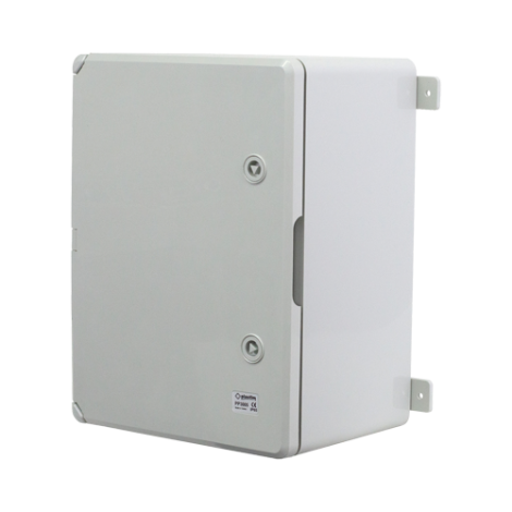 Cutie distributie IP65 din ABS gri, usa mata, placa metalica, 300x400x220 mm PP3005 - imagine 3