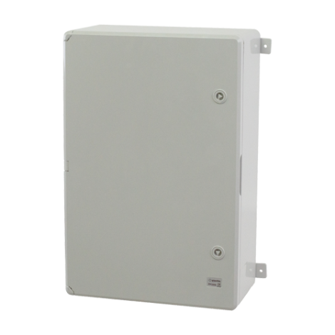 Cutie distributie IP65 din ABS gri, usa mata, placa metalica, 400x600x200 mm PP3008 - imagine 3