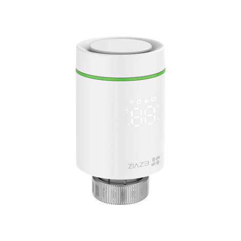 Kit Home Gateway Smart Home + 2 x Termostat inteligent, comunicare wireless ZigBee, EZVIZ CS-T55-A3-A(kit) - imagine 2