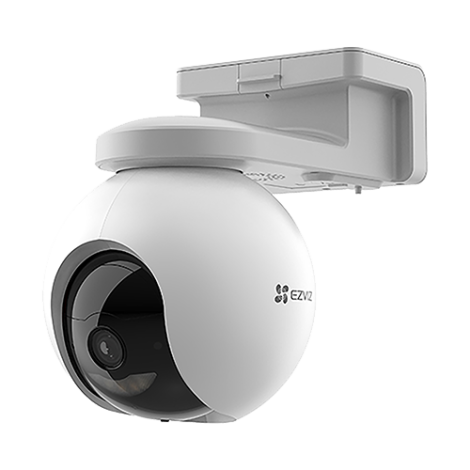 Camera IP Wireless EZVIZ de exterior cu baterie 10.400 mAh, Pan&Tilt, rezolutie 2K+, Audio bidirectional, stocare eMMC 32GB, Panou Solar CS-HB8-2K+-PS(kit) - imagine 2