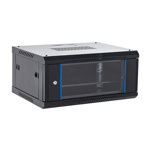 Rack perete 4U 19'' 600x450, capacitate incarcare 60 Kg, negru - ASYTECH Networking ASY-4U-6045WL