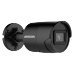 AcuSense - Camera IP 4MP, lentila 2.8mm, IR 40m, Mic. PoE, neagra - HIKVISION DS-2CD2043G2-IU-2.8mm-BLACK