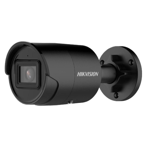 AcuSense - Camera IP 4MP, lentila 2.8mm, IR 40m, Mic. PoE, neagra - HIKVISION DS-2CD2043G2-IU-2.8mm-BLACK - imagine 3