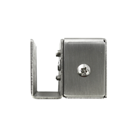 Suport din otel inox pt. montaj bolt CSL-39/40 in podea la usi din sticla CSL-U - imagine 3