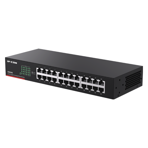 Switch 24 porturi Gigabit, Unmanaged, 1U - IP-COM G1024D