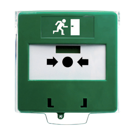 Buton aplicabil din plastic pentru iesire de urgenta (PICTOGRAMA) CSB-804