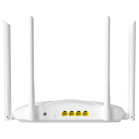 Router Wi-Fi 6, DualBand 2.4Ghz/5GHz, 574+2402Mbps, 4x6dBi, 4 porturi Gigabit - TENDA TND-RX9 - imagine 3