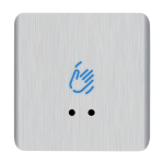 Buton de iesire Touchless ajustabil, aluminiu, argintiu, montaj aparent, IP66 CSB-20C30S-AL1