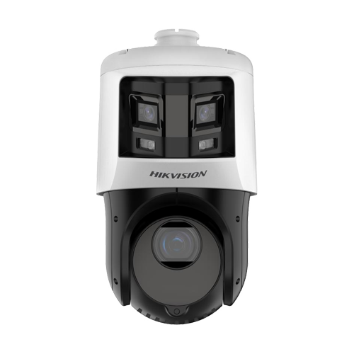 Deep Learning, DarkFighter, ColorVu - Camera IP, 6+4MP, 25X, IR 100m, WL 30m, Alarma - HIKVISION DS-2SE4C425MWG-E26F0