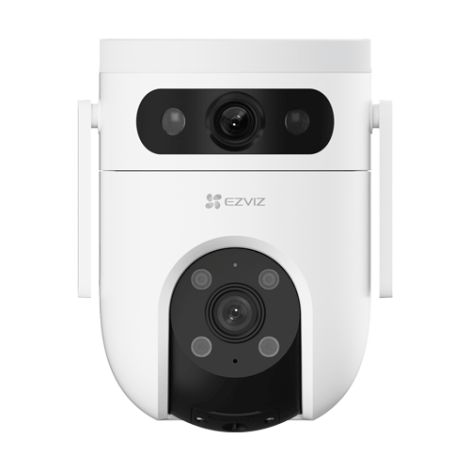 Camera IP WI-Fi Pan&Tilt, Dual 5MP, Audio bidirectional, SDcard, IR 30m, color 24/7 - EZVIZ CS-H9c-5MP(DL) - imagine 3