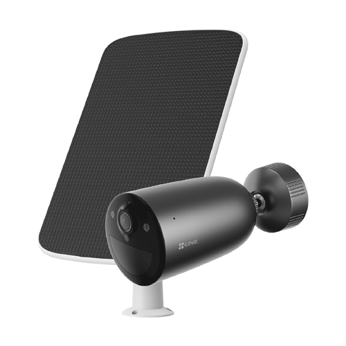 Kit camera IP + panou solar, rezolutie 3MP, Wi-Fi6, baterie 5.200 mAh, Audio bidirectional - EZVIZ CS-EB3-3MP-SP(kit)