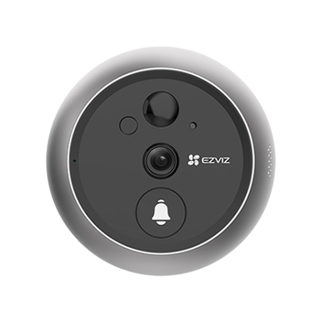 Vizor electronic inteligent, rezolutie 2K, detectie persoana, Ecran tactil 4.3'', audio bidirectional, Wi-Fi - EZVIZ CS-DP2-2K - imagine 4