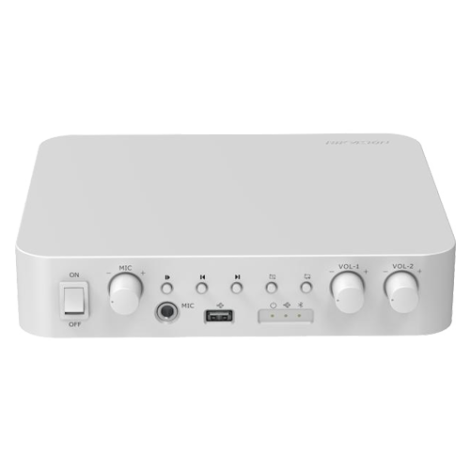 Amplificator Analog, 60W, Bluetooth, USB - HIKVISION DS-QAE0A60G1-VB