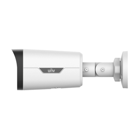 Camera IP Wise-ISP 4MP, tip Bullet, lentila 4mm, WL 30m, Mic, Color 24/7 - UNV IPC2314LE-ADF40KM-WP - imagine 4