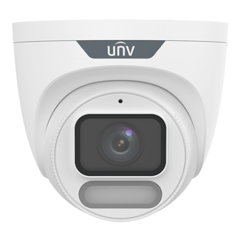 Camera IP 4MP, Wise-ISP, ColorHunter, lentila 2.8mm, WL 30m, Mic, color 24/7 - UNV IPC3624LE-ADF28K-WP