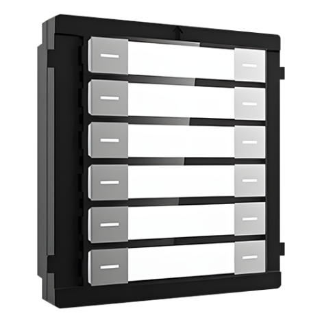 Modul extensie afisaj 12 familii pentru Interfon modular - HIKVISION DS-KD-K12 - imagine 3