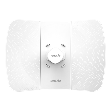 Access Point, 5GHz, 23 dBi, 867 Mbps, max. 25 Km, PoE IN, Management  - TENDA TND-O9 - imagine 2