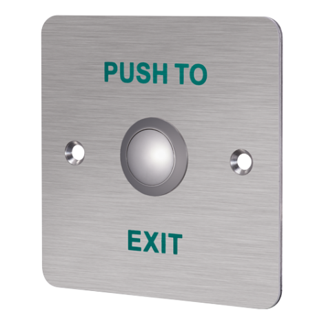 Buton iesire montaj ingropat, panou frontal Aluminiu - HIKVISION DS-K7P01 - imagine 3
