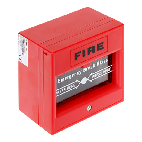 Buton rosu de alertare - HIKVISION DS-K7PEB - imagine 2