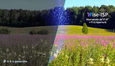 Camera IP 4MP, Wise-ISP, ColorHunter, lentila 2.8mm, WL 30m, Mic, color 24/7 - UNV IPC3624LE-ADF28K-WP - imagine 4
