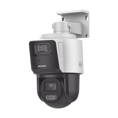 Camera IP PTZ TandemVu, 4MP dual, zoom optic 4X, IR 40m & WL 30m - HIKVISION DS-2SE3C404MWG-E14-2.8mm - imagine 3
