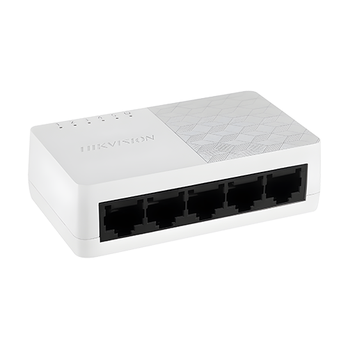 Switch 5 porturi 10/100 Mbps RJ45 - HIKVISION DS-3E0105D-O