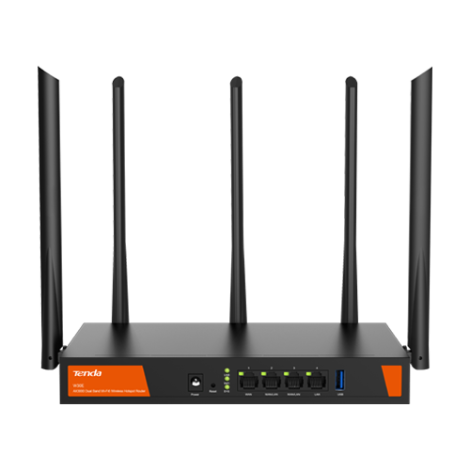 Router business, multi-WAN, WiFi 6, Dual Band, AX3000, 200 utilizatori, Management - TENDA TND-W30E - imagine 3