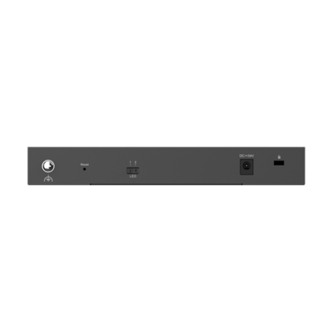 Switch 8 porturi PoE, 1 port RJ45, 1 port SFP, Gigabit, Cloud Management - Ruijie RG-ES210GS-P - imagine 4