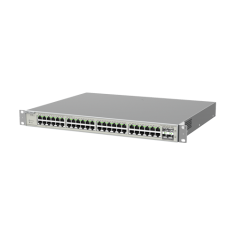 Switch 48 porturi PoE+ Gigabit, 8 porturi PoE++, 4 porturi SFP+, L3 Cloud Management - Ruijie RG-NBS5200-48GT4XS-UP - imagine 3