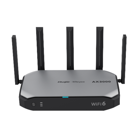 Router WiFi 6 Dual Band, 5 porturi GE, AX3000, Cloud Management - Ruijie RG-EG105GW-X