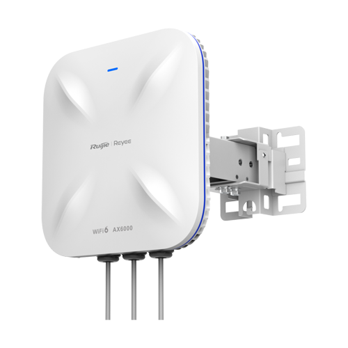 Access Point exterior directional AX6000, Wi-Fi 6, 1x RJ45 2.5G, 1x SFP, PoE IN, Cloud Management - Ruijie RG-RAP6260(H)-D