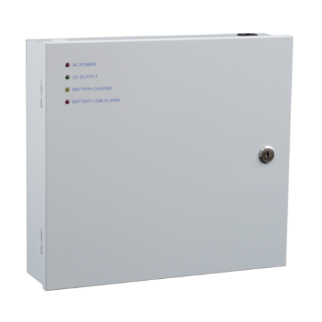 Sursa de alimentare 12V/10A, back-up in cabinet metalic SDC-12-10B - imagine 2
