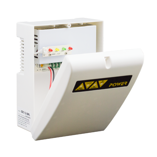 Sursa de alimentare 12V/3A, back-up in cabinet de plastic SDC-12-3BPL