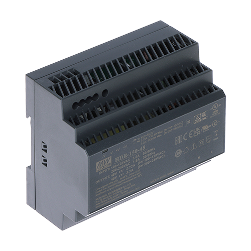 Sursa alimentare 48V DC, 3.2A, 150W, montaj sina DIN - HIKVISION DS-KAW150-4N