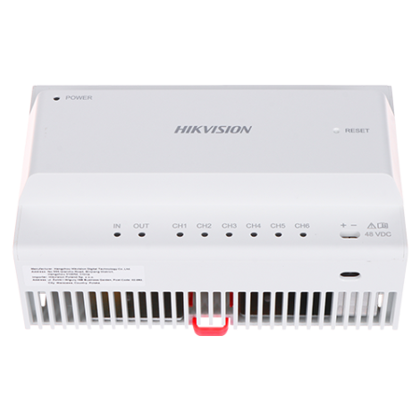 Distribuitor Video/Audio, 2 fire pentru 6 posturi interior/exterior  - HIKVISION DS-KAD7060EY - imagine 3