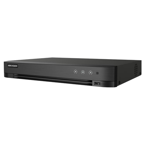 DVR AcuSense, 8 ch. 8MP + 8 ch. IP 4K, Alarma I/O, VCA - HIKVISION iDS-7208HUHI-M1-X(4A+8/4ALM)