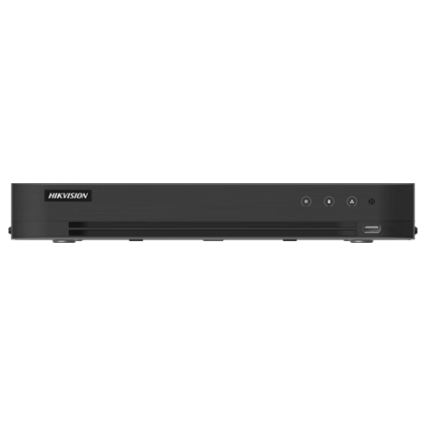 DVR AcuSense, 8 ch. 8MP + 8 ch. IP 4K, Alarma I/O, VCA - HIKVISION iDS-7208HUHI-M1-X(4A+8/4ALM) - imagine 3