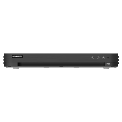 DVR AcuSense, 8 ch. 8MP + 8 ch. IP 4K, Alarma I/O, 2xHDD- HIKVISION iDS-7208HUHI-M2-X(4A+8/4ALM) - imagine 3