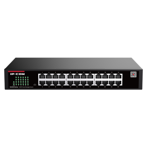 Switch 24 x RJ45 Gigabit, Cloud Management - IP-COM	 G2224D