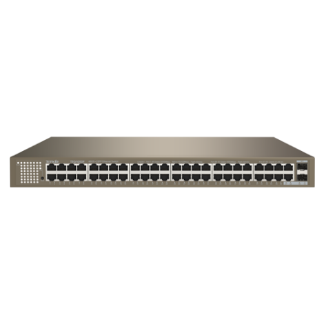Switch 48 x RJ45 Gigabit, 2 x SFP Gigabit Uplink, 1U - TENDA TND-TEG1050F