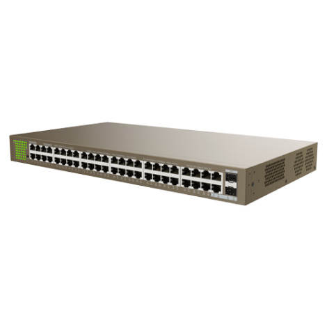 Switch 48 x RJ45 Gigabit, 2 x SFP Gigabit Uplink, 1U - TENDA TND-TEG1050F - imagine 3