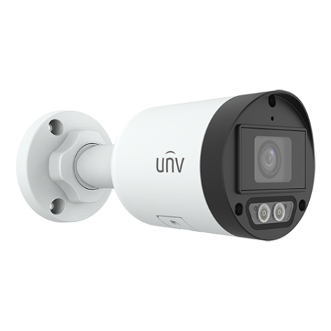 Camera IP ColorHunter Dual-Light, 4MP, lentila 2.8mm, IR 30m, WL 30m, Microfon, SDcard - UNV IPC2124LB-AF28K-DL - imagine 3