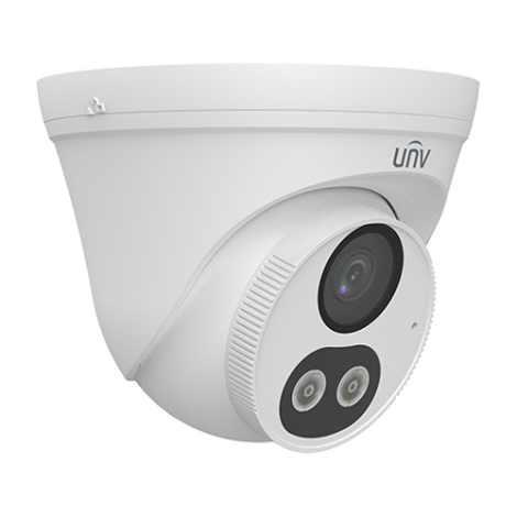 Camera IP ColorHunter Dual-Light 4MP, lentila 2.8mm, IR 30m, WL 30m, Microfon incorporat, SDCard - UNV IPC3614LB-AF28K-DL - imagine 3