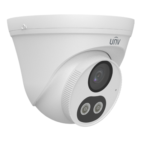 Camera AnalogHD ColorHunter, 5MP, lentila 2.8mm, Smart Dual-Light IR/ WL 40m,  Mic. - UNV UAC-T145-AF28LM-DL - imagine 2