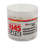 Mufa RJ-45 UTP Cat.5e EZ Passthrough, 50Âµ (100 buc) RJ45-CAT5E-EZ-50U-JAR
