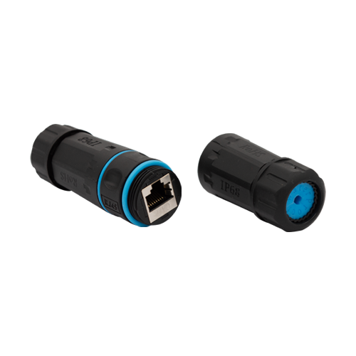 Cupla RJ45 prelungire cablu exterior UTP/FTP CAT6, IP68 RJ45-CON-CAT6-IP68