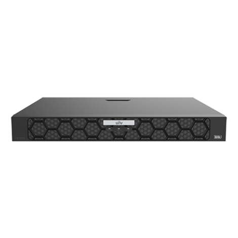 NVR 4K, 16 canale 16MP, 2xSATA, Analiza video, Alarma I/O, 1U - UNV NVR502-16B-IQ