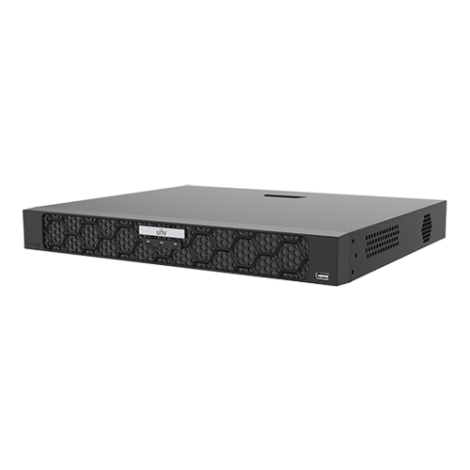 NVR 4K, 16 canale 16MP, 2xSATA, Analiza video, Alarma I/O, 1U - UNV NVR502-16B-IQ - imagine 2