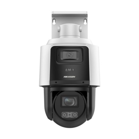 Camera TandemVu PTZ, 4MP, 10X, IR max. 80m DarkFighter, WL 30m - HIKVISION  DS-2SE3C410MWG-E14-2.8mm